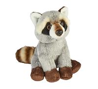 15cm Sitting Raccoon Cuddly Soft Toy - Gift Idea - Suitable For All Ages (0+)