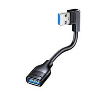 15cm to 1m Right Angled USB3.0 Extender Line Fast Speed Data Cable Male to Female Connector Cord for Keyboards Data Transfer Wire