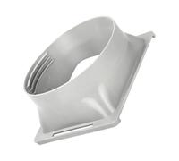 15cm Vent Duct Coupler for Indoor Climate Units | ABS Twist-On Joiner, Round or Square Shape, Lightweight 48g-102g, Quick No-Tool Setup, Universal Exhaust Pairing Ring