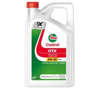 Castrol GTX 5W-30 RN17 Car Engine Oil Fully Synthetic 1 or 5 Litre