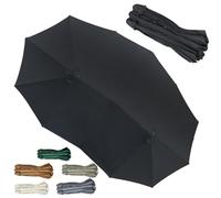 15ft Double-Sided Patio Umbrella Canopy Replacement Waterproof Outdoor Sunshade Fabric 12 Ribs Market Umbrella Top for Garden & Deck Durable and Stylish Shade Solution