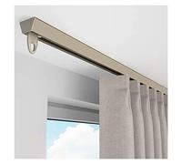 15ft Heavy Duty Ceiling Curtain Track Rod - Adjustable Aluminum Divider for Apartments, Studios, Hotels - Seamless, Non-Bendable, Custom Length, White Color (White 8.5ft(260cm))
