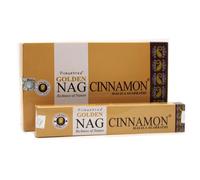 15G Golden Nag Cinnamon Incense Sticks For Meditation & Relaxation