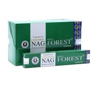 15G Golden Nag Forest Incense - Natural Earthy Aroma For Relaxation & Meditation