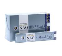 15G Golden Nag Himalaya Incense For Meditation & Focus