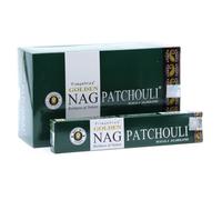 15G Golden Nag Patchouli Incense Sticks For Meditation & Relaxation