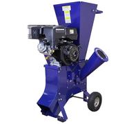 15HP Wood Chipper Petrol Garden Tree Commercial Timber Brush Branch Shredder
