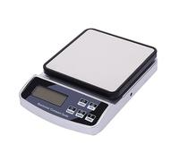 15KG/10KG/3KG Electronic Scale USB Charge Precision Kitchen Balance Food Scale Household Coffee Scale Smart Digital Baking Scale(15KG-1g)