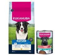 Eukanuba Premium Nutrition Mature Medium Breed Chicken - 15kg