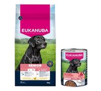 Eukanuba Fresh Chicken - Complete Dry Dog Food - For Senior Large & Giant Breed Dogs 15KG