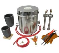 15KG Gas Metal Melting Furnace Propane Forge Casting Tool Gold Foundry Refine
