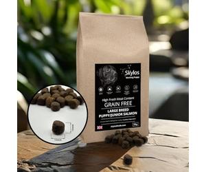 15kg Skylos dog food (Large Breed Puppy/Junior Salmon)