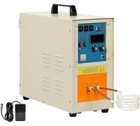 15KW High Frequency Induction Heater 30-100KHz Metal Melting Furnace for Copper Gold Silver Welding Heat Treatment Equipment