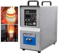 15KW High Frequency Induction Heater Furnace 220V 30-100kHz for Metal Heating Melting Welding Quenching Annealing Brazing