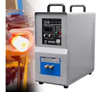 15KW Induction Heater | High Frequency 30-100KHz | Temp Range 40°C-2000°C | Low Power Consumption | Water Temp Protection | Perfect for Forging & Annealing Applications