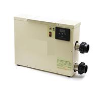 15KW Swimming Pool Heat Pump Thermostat 220V/380V Fast Heating Efficient Water Heater with Auto Diagnostics Anti Scale Protection For Bathtube Spa Reliable Warmth