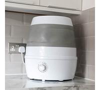 15L Collapsible Washing Machine - 120W Portable Mains Operated Compact Foldable Lightweight Spinning Washer for Clothes or Towel - Ideal for Camping, Caravans, Boats, Uni Students, Home Emergencies