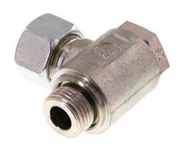15L & G1/2'' Zink plated Steel Swivel Joint Cutting Fitting with Male Threads 250 bar Rotatable ISO 8434-1