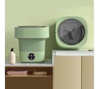 15L Portable Washing Machine, Mini Washing Machine, Foldable Collapsible Washer, 2-in-1 Smart Washer with Blue Light, for Baby Clothes, Underwear, Camping, RV(Pink)