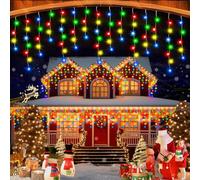 15M 480LED Christmas Lights Decorations Waterproof 12 Modes Christmas Lights Outdoor with Memory and Timer Fairy Lights Plug-in Christmas String Lights for Holiday Party Wedding Home Multicolor