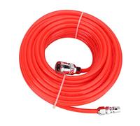 15M Air Compressor Hose with Quick Connectors, 5mm ID, 8mm OD, EVA Plastic, Lightweight, Non-Kinking, for Pneumatic Tools