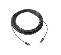 15M Black Digital Fiber Optical Audio SPDIF TosLink Cable