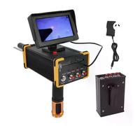 15m Deep Metal Detector Gold Finder Metal Scanner Device Search Range 1000m with GR8000 Screen Yellow Edge AU Plug