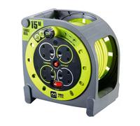 Jegs 4 Gang 13Amp 25 Metre Open Cable Reel