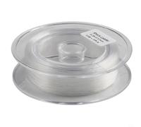 15m Fishing Fly Line with Sinking Shock Leader, Engineered for Performance in Challenging Conditions (White)