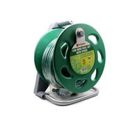 15M Garden Hose Reel Set With Wall Mount & Stand - Portable Water Hose Pipe With Adjustable Spray Gun & Quick Connect Fittings
