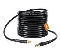 15M High Pressure Washer Replacement Hose for Karcher K Series K2 K3 K4 K5 K6 K7, High-Pressure Reinforced Hose with Quick Click Plug Connector,Jet Wash Pipe Cleaning Car Road Garden