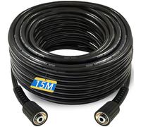 15M Kink Resistant M22 High Pressure Washer Hose with Brass Thread Fitting,2610 PSI Jet Wash Extension Hose,M22-14mm Female Power Washer Replacement Hose for Most Brands