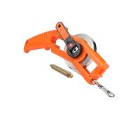 15M Marine Fuel Tank Dipstick for Oil Water Level Measurement Stainless Steel with Brass Plumb Bob Metric Scale Abs Non-Slip Handle Flexible Crank for Ship Inspections Refinery Audits Offshore Rigs