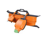 15M Masterplug Single Socket Extension Lead - Outdoor Weatherproof Extension Lead