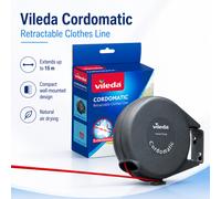 Vileda 169720 Cordomatic Washing Line 15M
