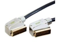 15m SCART Male to Plug Cable GOLD PRO QUALITY Audio & Video TV DVD RGB Lead