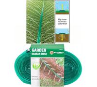 15M Soaker Hose Pipe Garden Drip Irrigation Watering Sprinkler Lawn Plants New
