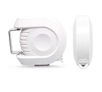 15Meter Washing Line, Single Clothes Drying Rope, Retractable, Wall Mounted, Heavy Duty Extendable Reel, Adjustable Clothes Airer, Garden, Outdoor or Indoor Use