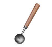 15ml Coffee Measuring Scoop Spoon, Stainless Steel Coffee Bean Scoop for Ground Coffee, Tablespoon with Nature Walnut Handle