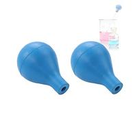 15ml Lab Pipet Rubber Bulb - Suction Ball Pipette Dropper Transfer Fits for 5 to 20ml Pipettes, 2 Pcs (Blue)