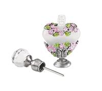 15ML Perfume Bottles Empty Vintage Refillable Vintage Flower Bottle Glass Design Vintage Style Fancy Retro Design Vintage Painted Perfume Bottle , Romantic Hand Painted Travel And Home Ornament