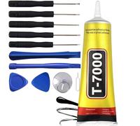 15ML Phone Screen Glue Set,Waterproof Bla/ck Phone Repair Adhesive,Clear Phone Repair Adhesive for Repair,Black Display Adhe/sive Glue for Mobile Screen,1PCS sti/cks Repair Gl/ue Contact Electr/onics