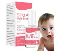 15ml Stop Nail Biting,Thumb Sucking, Stop Nail Bitting Bitter Taste Liquid, Nail Biting Prevention For Kids Adults,Clear, Fast And Easy Application, Water Resistant