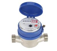 15mm 1/2 Inch Cold Water Meter with Fittings for Home and Garden
