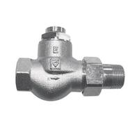15mm (1/2" inch) Herz RL-1-E Return Valve Single Pipe Straight Model - 1372301