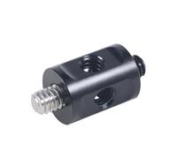 15mm 1/4 Screw Connecting Adapter with 5 Side 1/4 Screw Holes Expandable for Camera Accessories Assembly Professional Camera Tube Connector