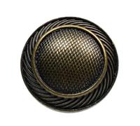 15mm 17mm 20mm 22mm Vintage Metal Foot Buttons (Bronze, 17mm 6Pcs)