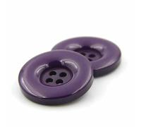 15mm 18mm 20mm 23.0mm 25mm 28mm 30mm 34.0mm 38mm 4 Hole Resin Round Buttons Black White Button Fit Sewing Scrapbooking DIY-07 Dark purple-34.0mm 8pcs
