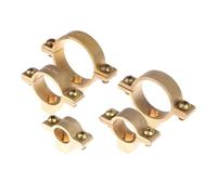 15mm 22mm 28mm 35mm 40mm OD Tube Brass Pipe Clamp Bracket Support Hanger Fixed Plumbing Water Wholesale(C (26-28mm))