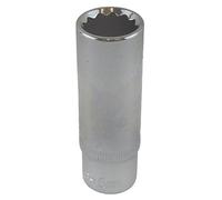 15mm 3/8" Drive Double Deep Metric Socket Double Hex / 12 Sided